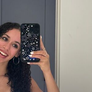 Wildflower Star Girl iPhone Case